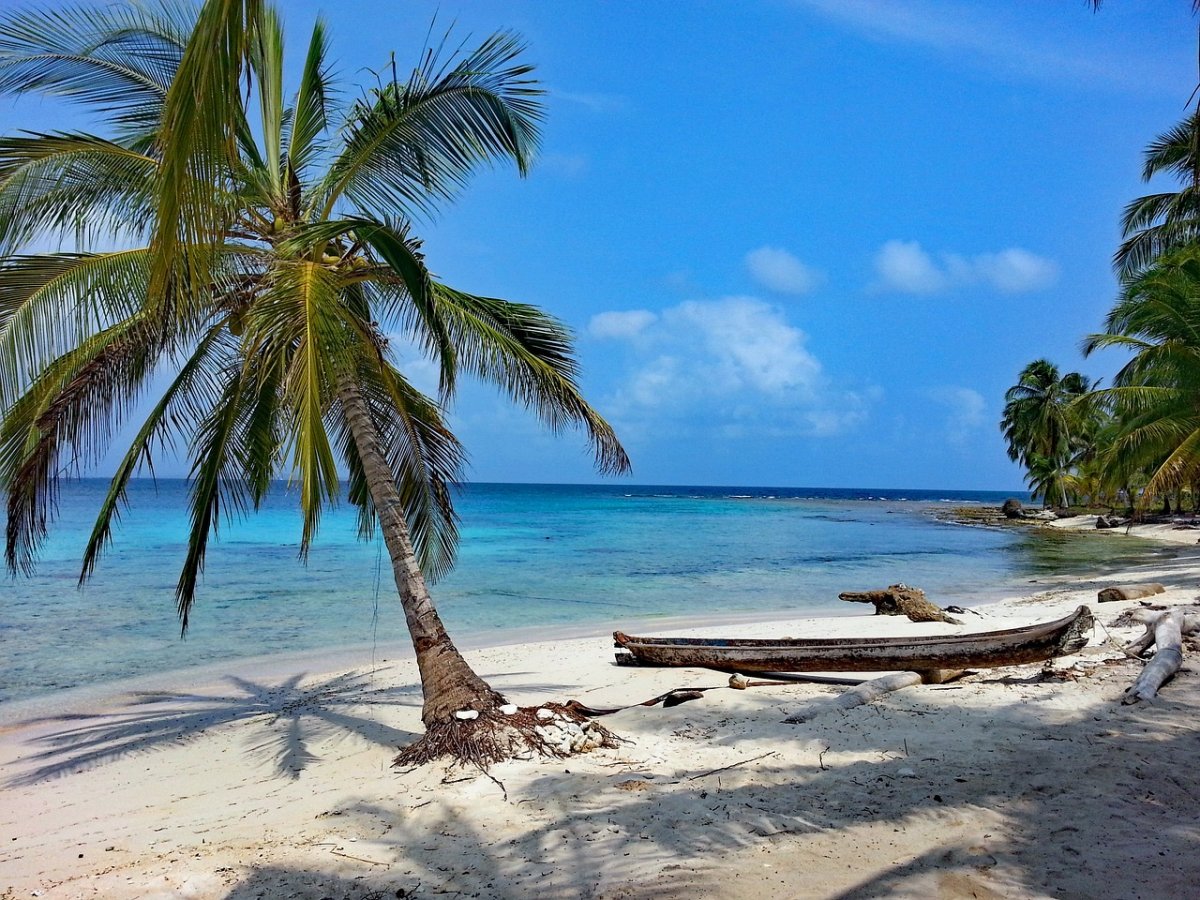 Unspoiled islands in San Blas, Panama