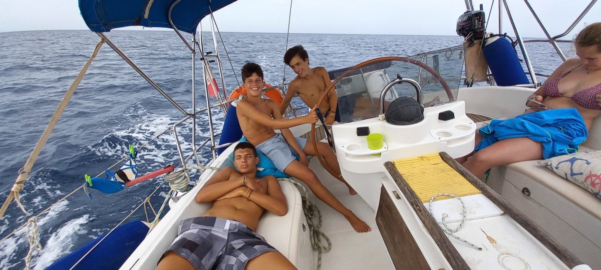 Sailboat ride in Mar Menor