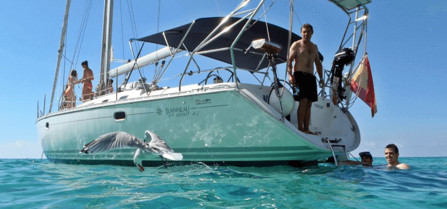 Sailing boat trip around Mallorca