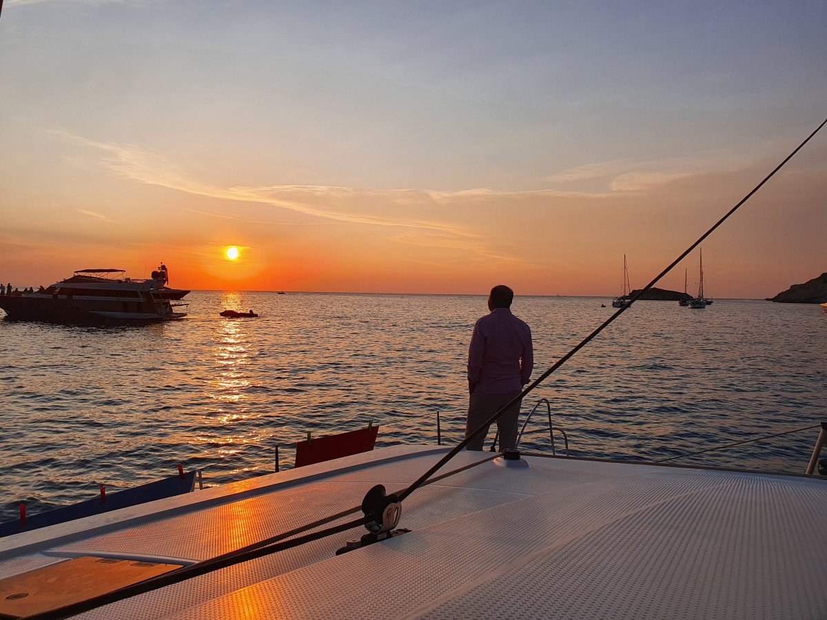Viaje en catamarán de Cartagena a Ibiza