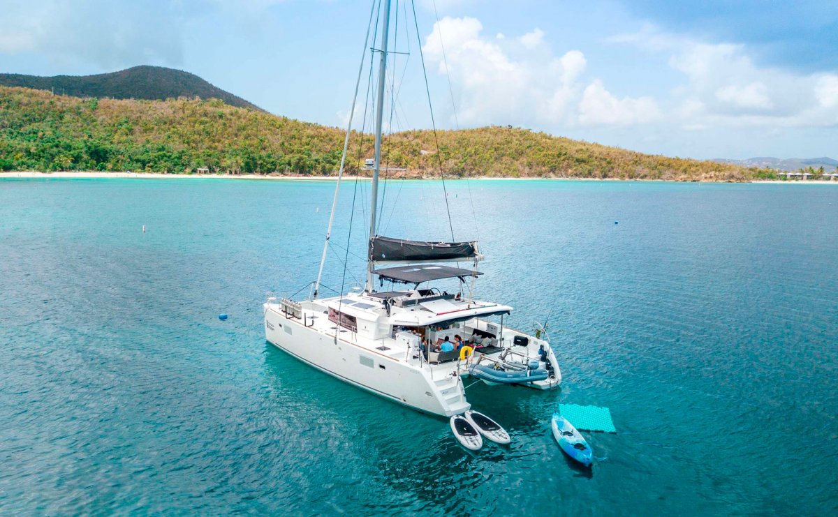 A 14-Day Caribbean Sailing Vacation on a Deluxe Catamaran