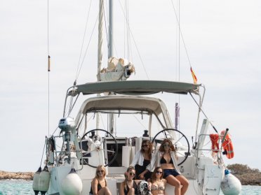 Magischer Sonnenuntergang in der Bucht von Palma