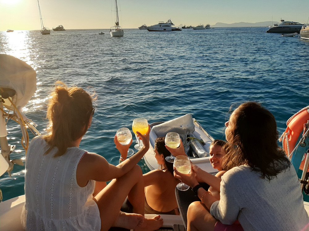 Navegando en el Mediterráneo