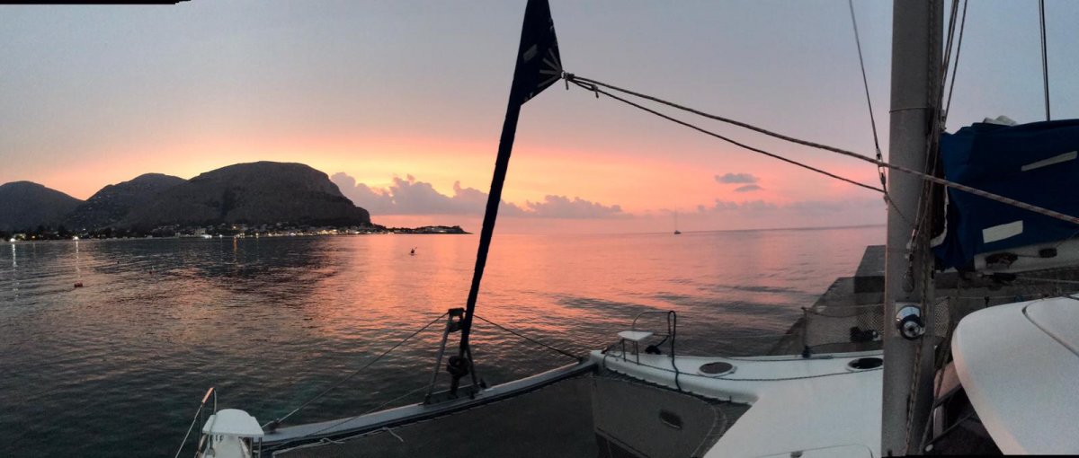 Vista de la isla de Skópelos