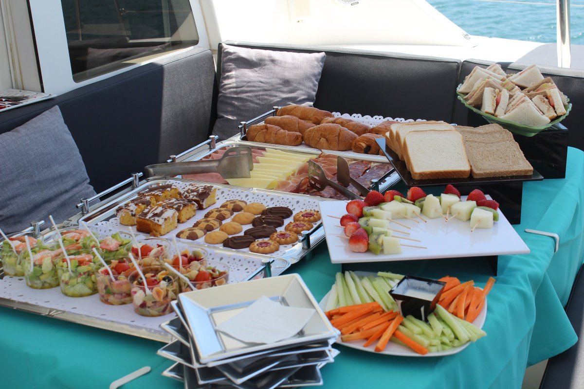 Boat trip experience with fireworks show for San Bernabé festivities in Marbella