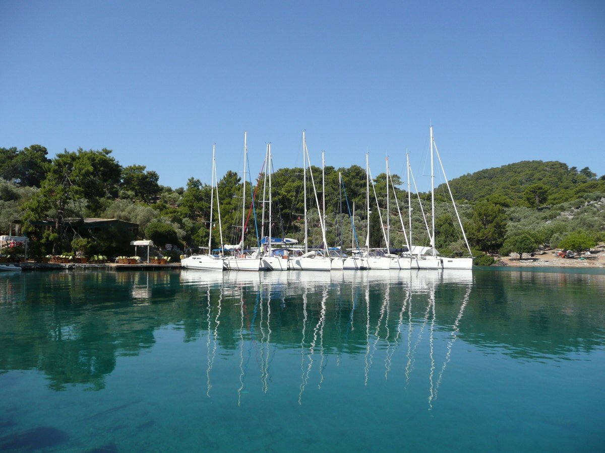 Viaggio in barca a vela lungo la costa turca da solo