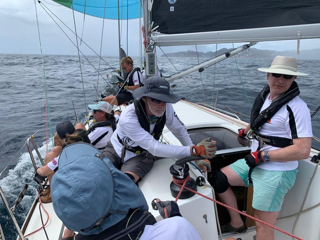 Regata Heineken di St Maarten - Velieri nella baia di Simpson