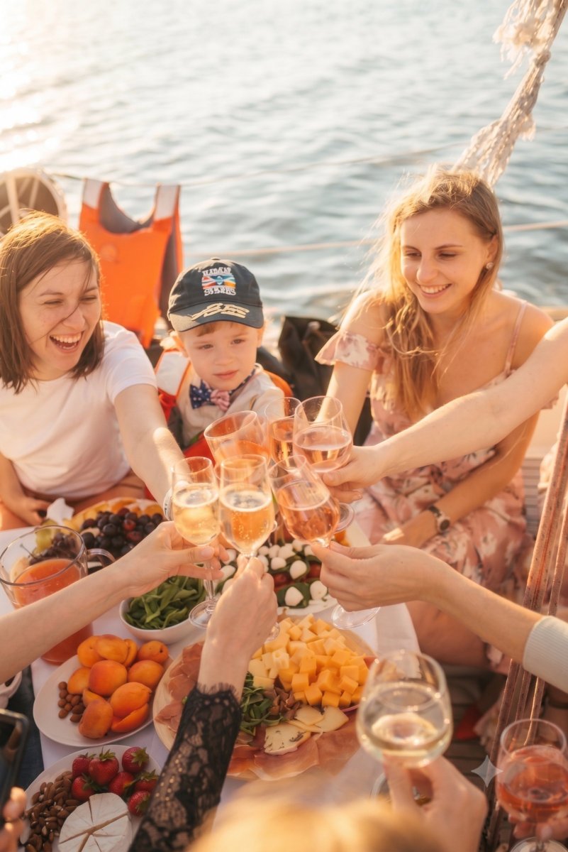 Crucero mattutino lungo la costa di Portofino con brunch