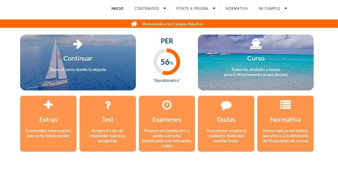 Barco de navegación en curso PER Online