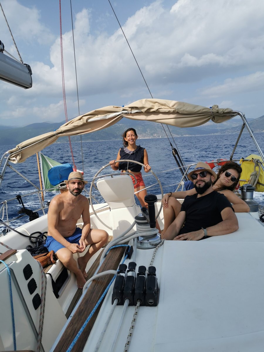 A sailing adventure in Ulysses' sea among Greek islands with Bavaria46