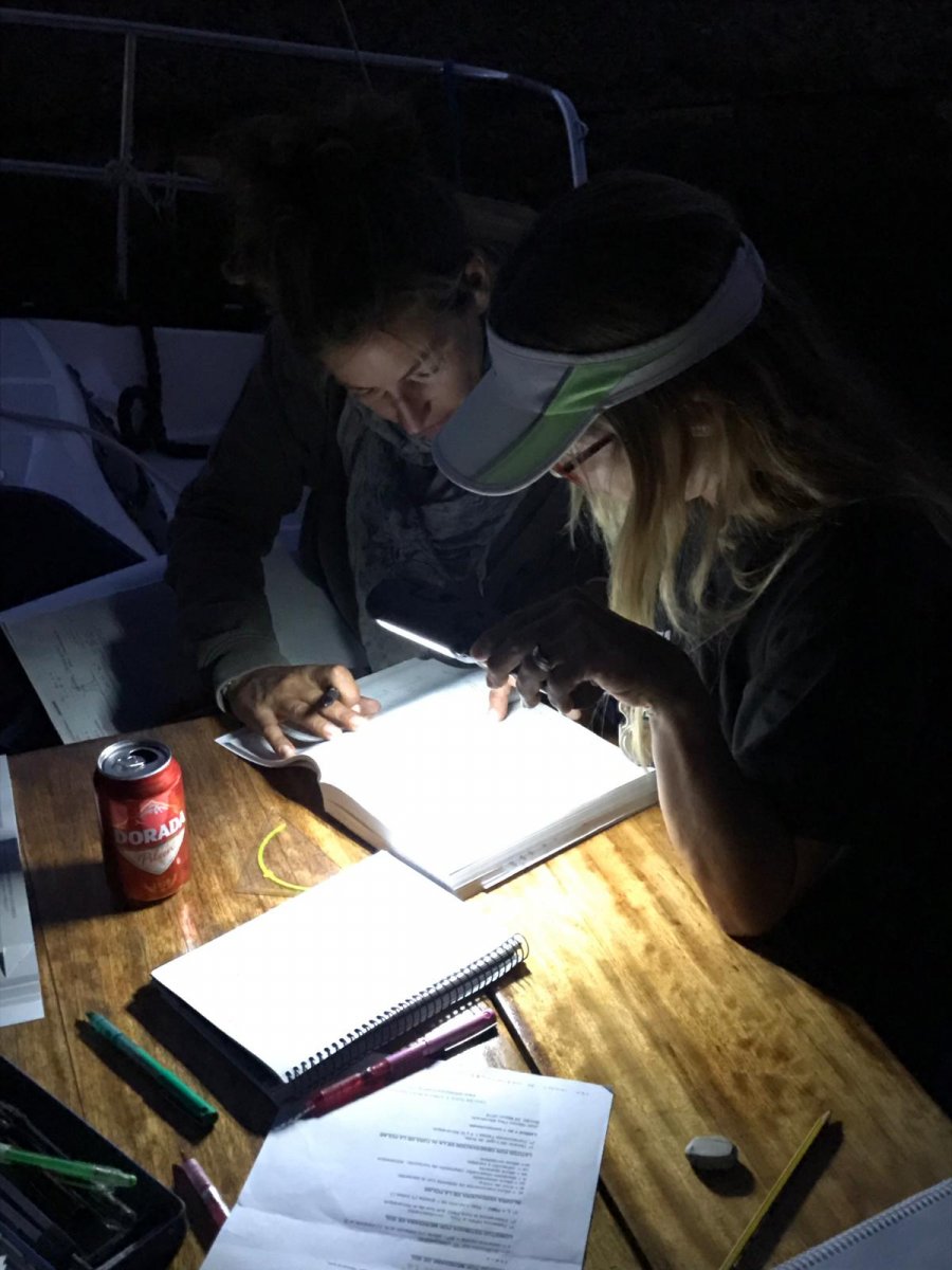 Learning to use the sextant