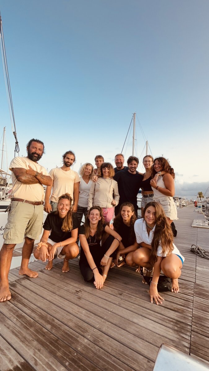 Bootsfahrt zwischen den Egadi-Inseln und Südsardinien