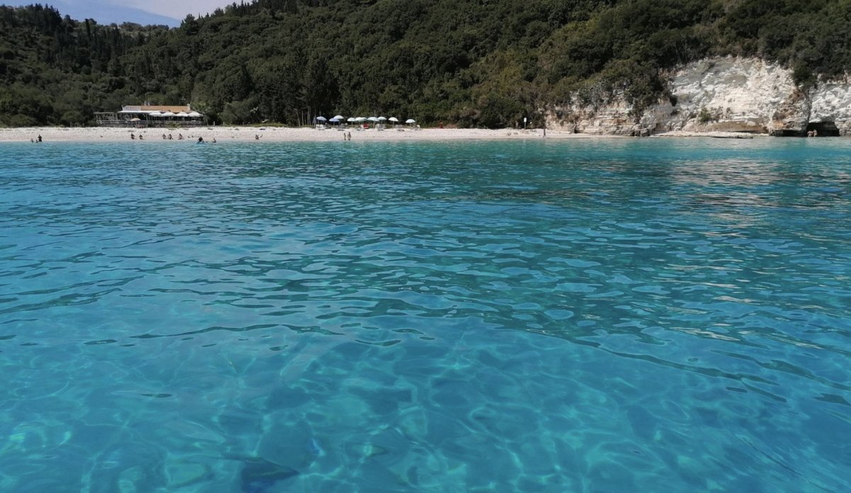 Explore Corfu's coastline on a Sun Odyssey 410