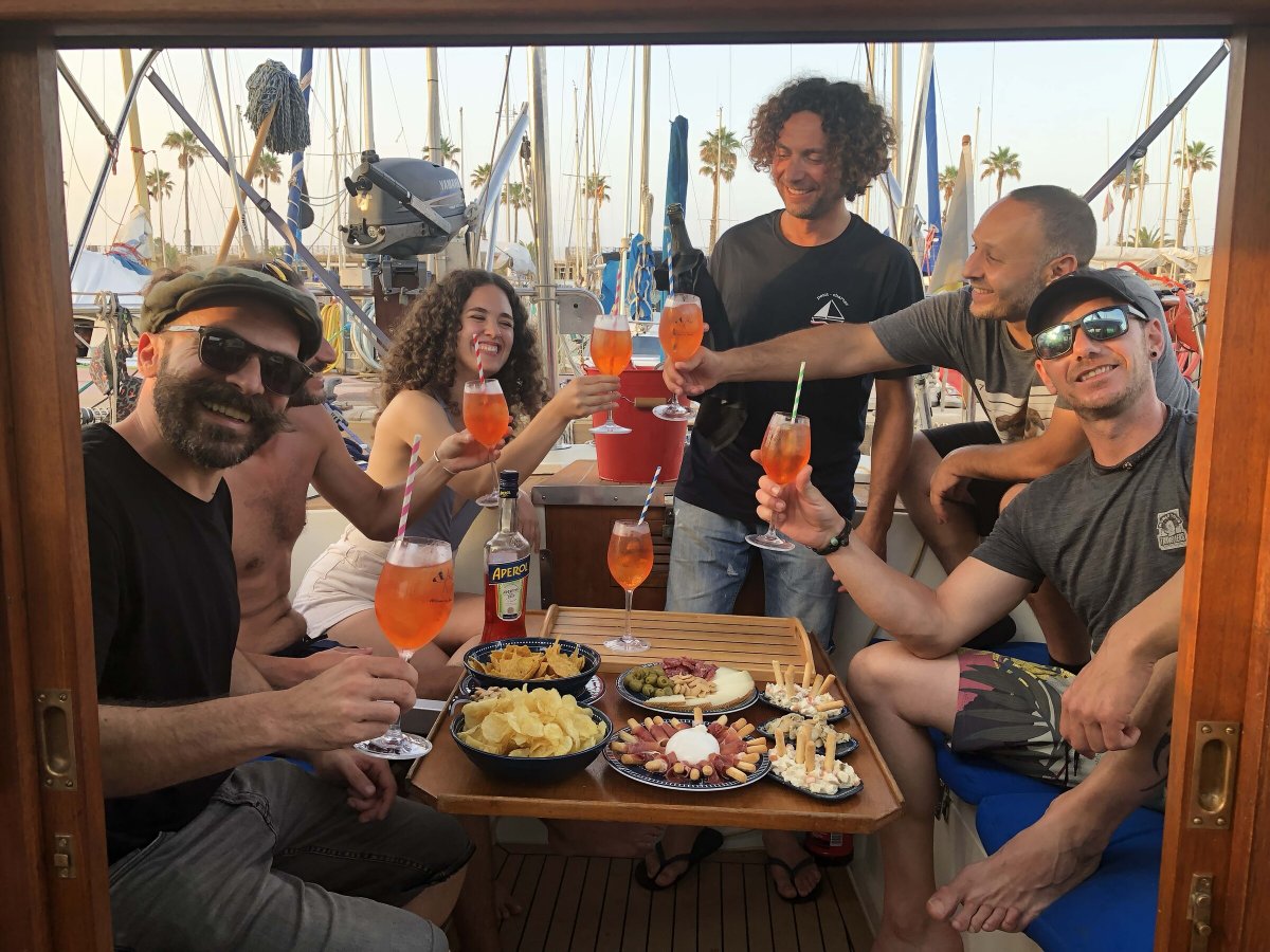 Enjoy the view from the boat