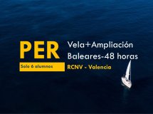 Segelpraxis in Valencia mit maximal 6 Schülern