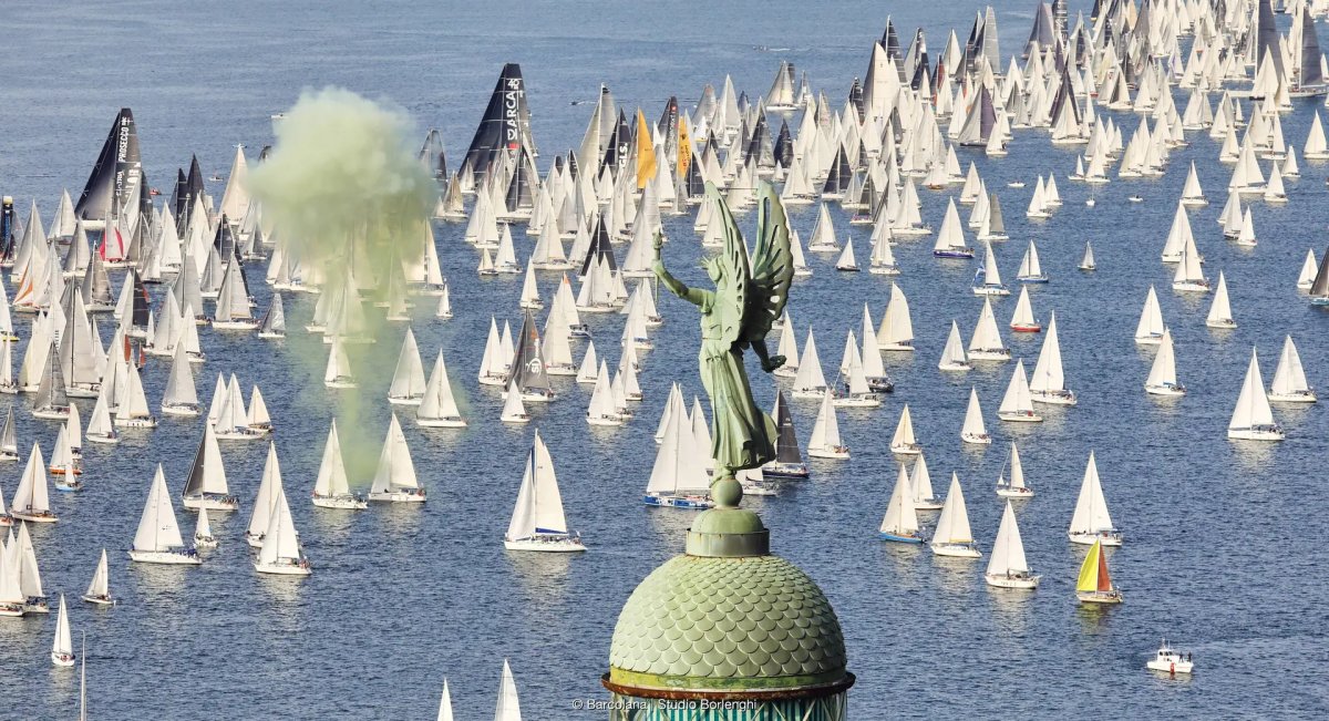 Minicrociera durante la Barcolana58
