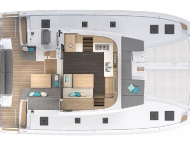 Affitto settimanale del Lagoon 43 per 8 persone a Ibiza e Formentera