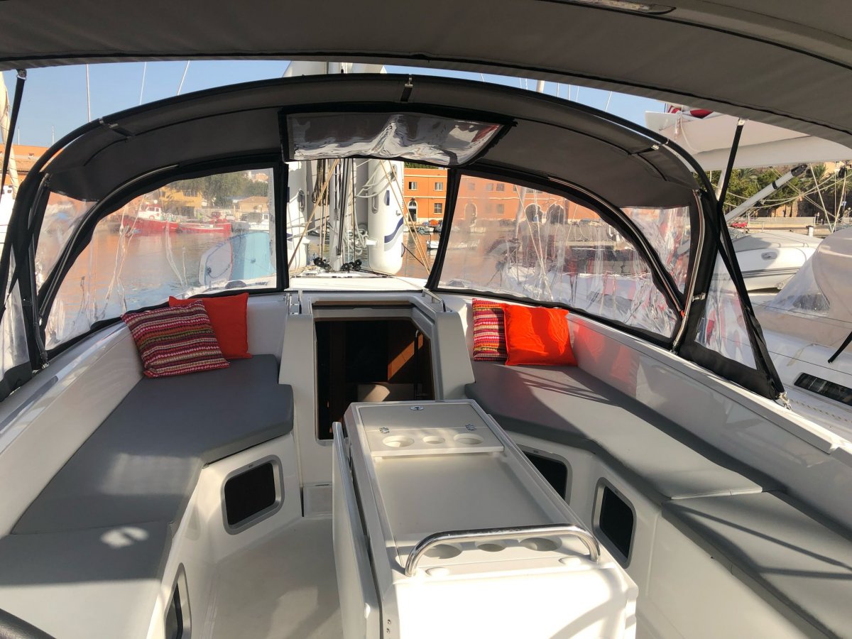 Boat journey across the Alboran Sea