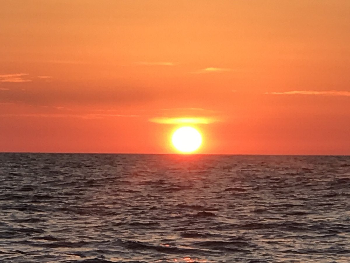 View of Mahón harbor in Menorca