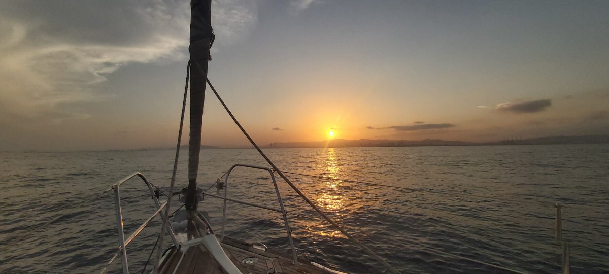 Sunset Sailing Practice