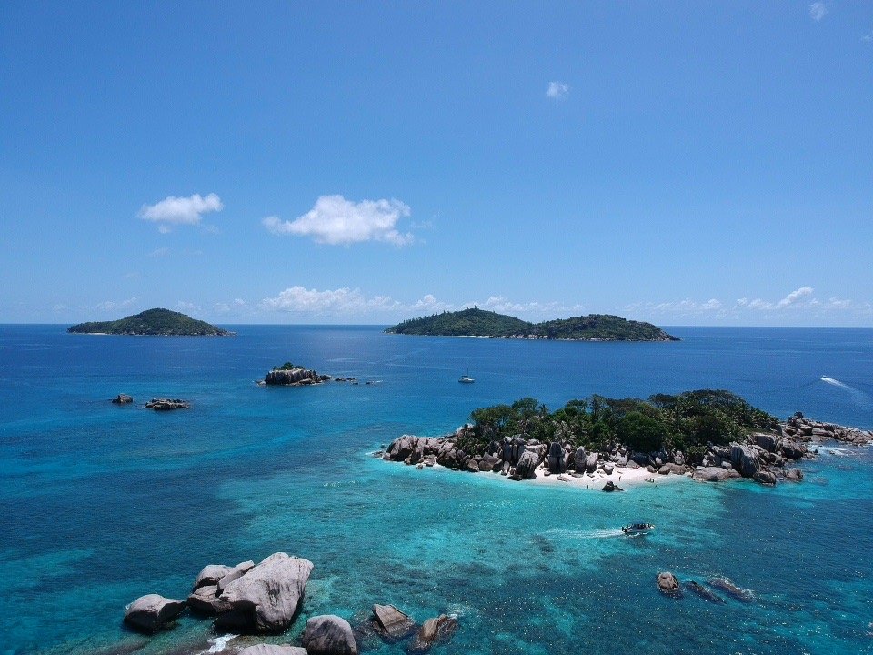 Velada en catamaran en Seychelles con cocina a bordo