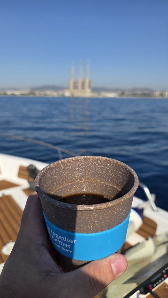Aventura en el mar cerca de Badalona