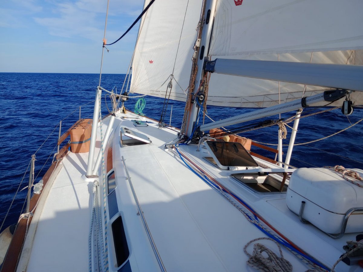 Ocean crossing by sailboat from the Canary Islands to Cape Verde and Barbuda