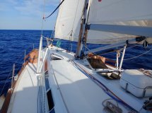 Cruce oceánico en velero desde Canarias hasta Cabo Verde y Barbuda