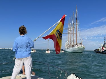 Percorso in barca di 8 ore attraverso la baia di Cadice