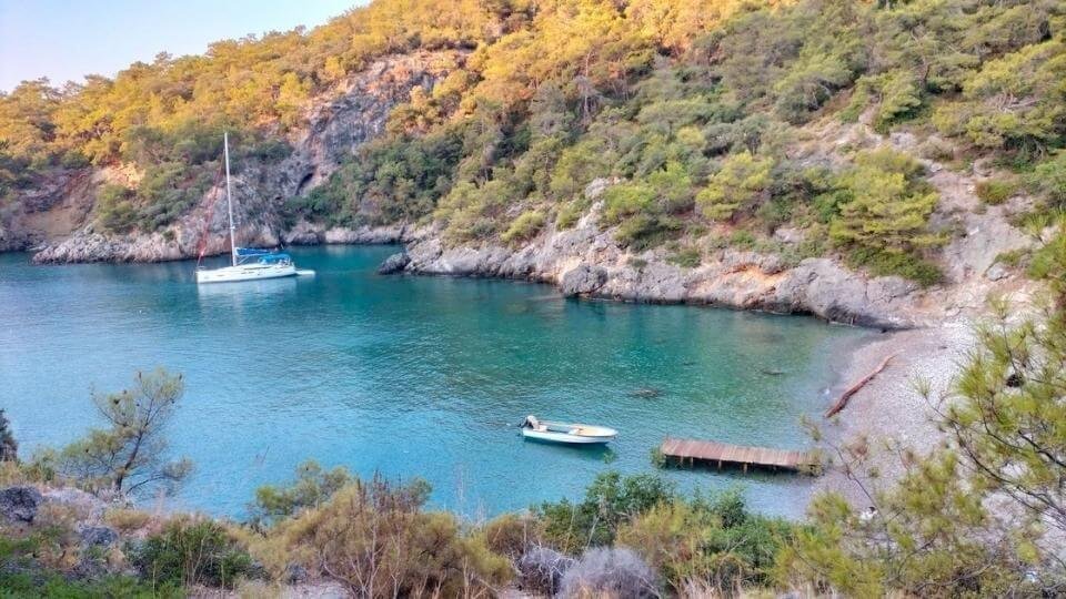 Segelreise entlang der türkischen Küste mit dem Partner