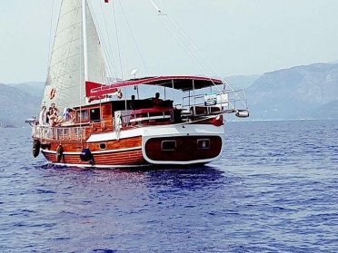 Alquiler de goleta privada en Fethiye y Göcek durante 4 días
