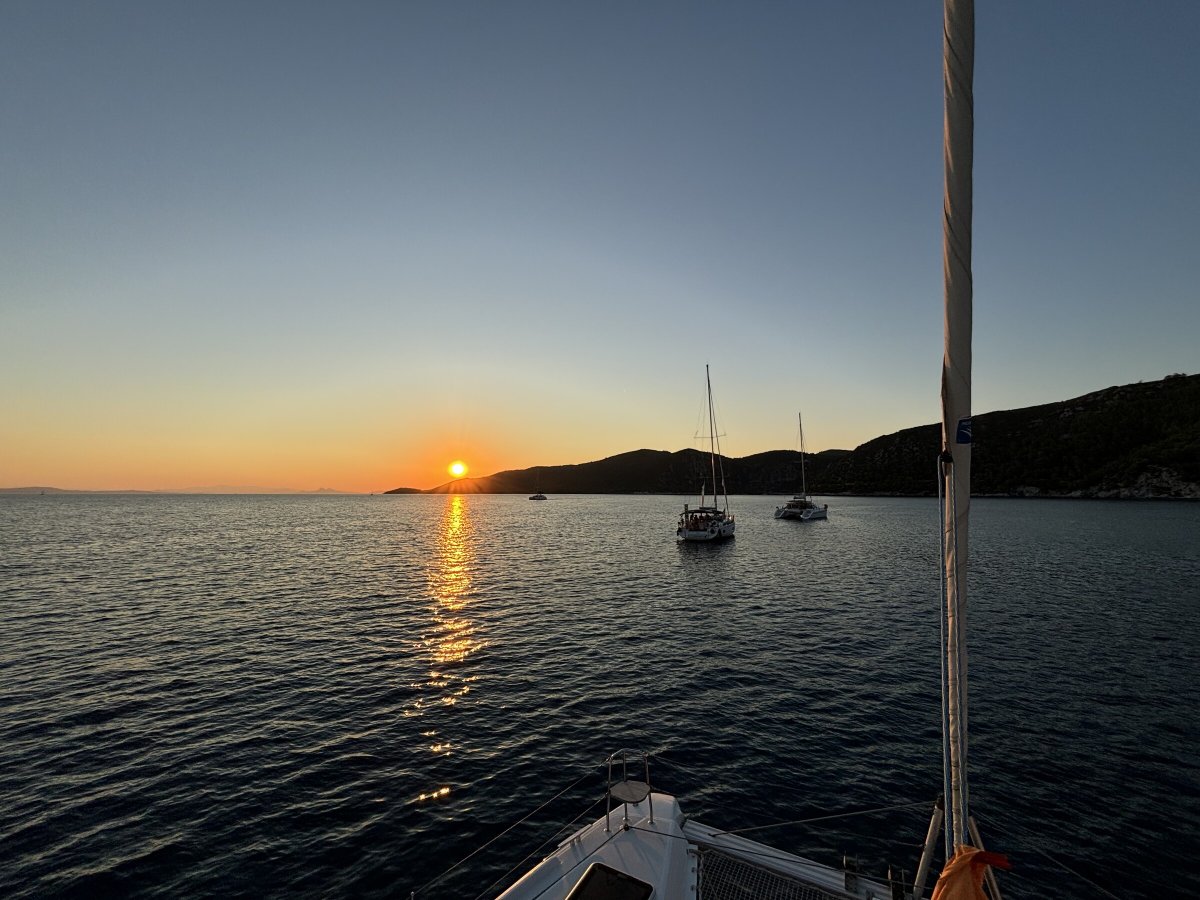 The crystal-clear waters of the Sporades Islands