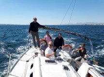 Learn to sail with gennaker in Alicante.