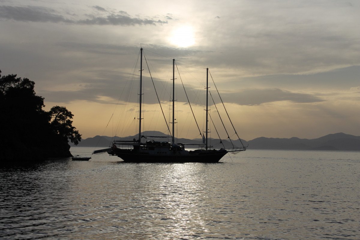 Sailing the Turkish coasts on a traditional gulet.