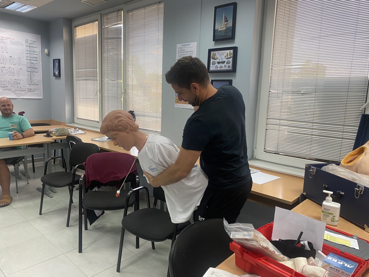 Formación profesional STCW para navegantes