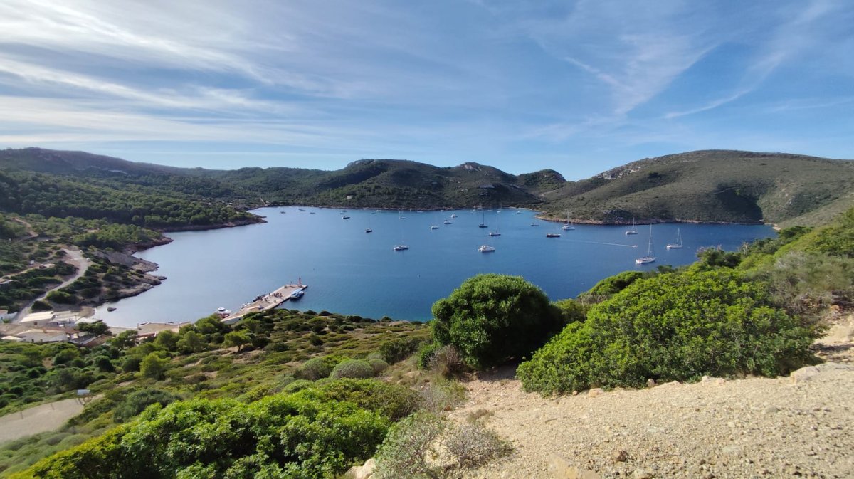 High-end boats on the Barcelona-Mallorca route