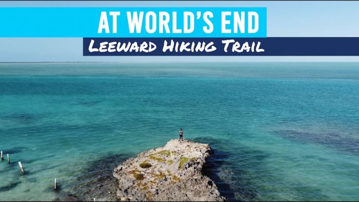leeward Hiking Trail. Provo Turks and Caicos Islands